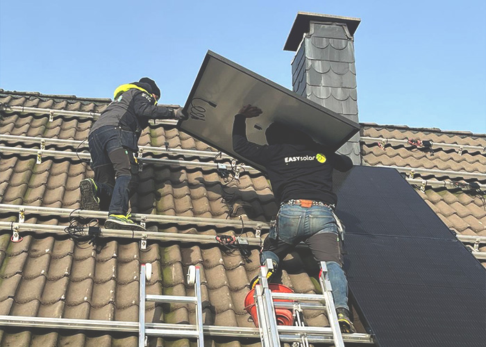 Installation de panneaux solaires Installation de panneaux solaires