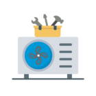 Icône dépannage de pompe à chaleur