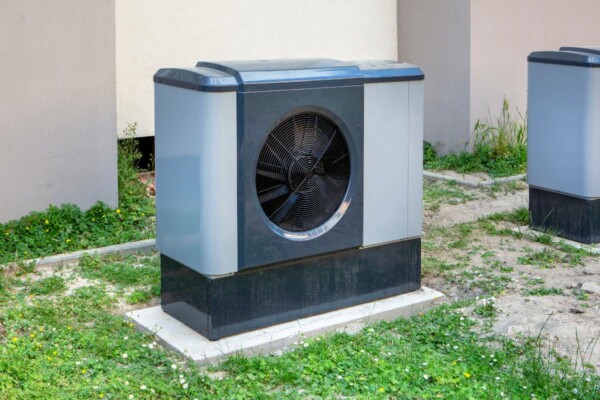 Pompe à chaleur installée par un professionnel pour une entreprise